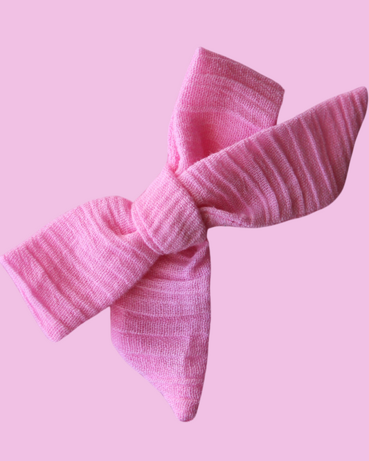 Candyfloss Cheesecloth Victoria Bow