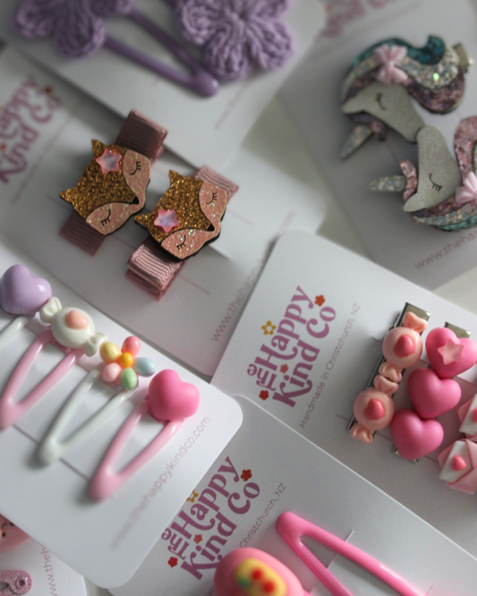 Cherry Lotion Snap Clips