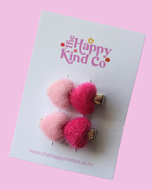 Love Fluffs Heart Stopper Clips