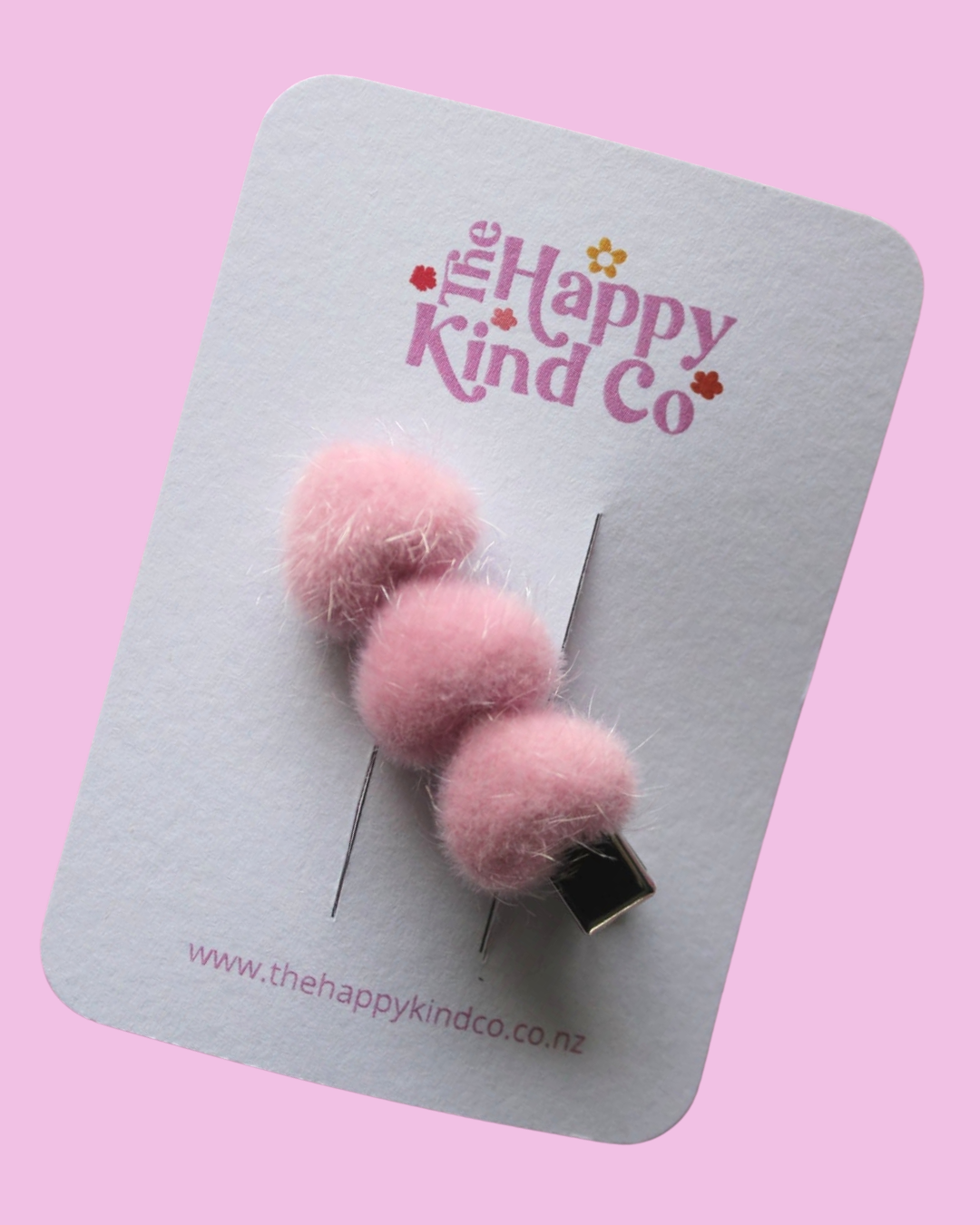 Love Fluffs Statement Clip Marshmallow