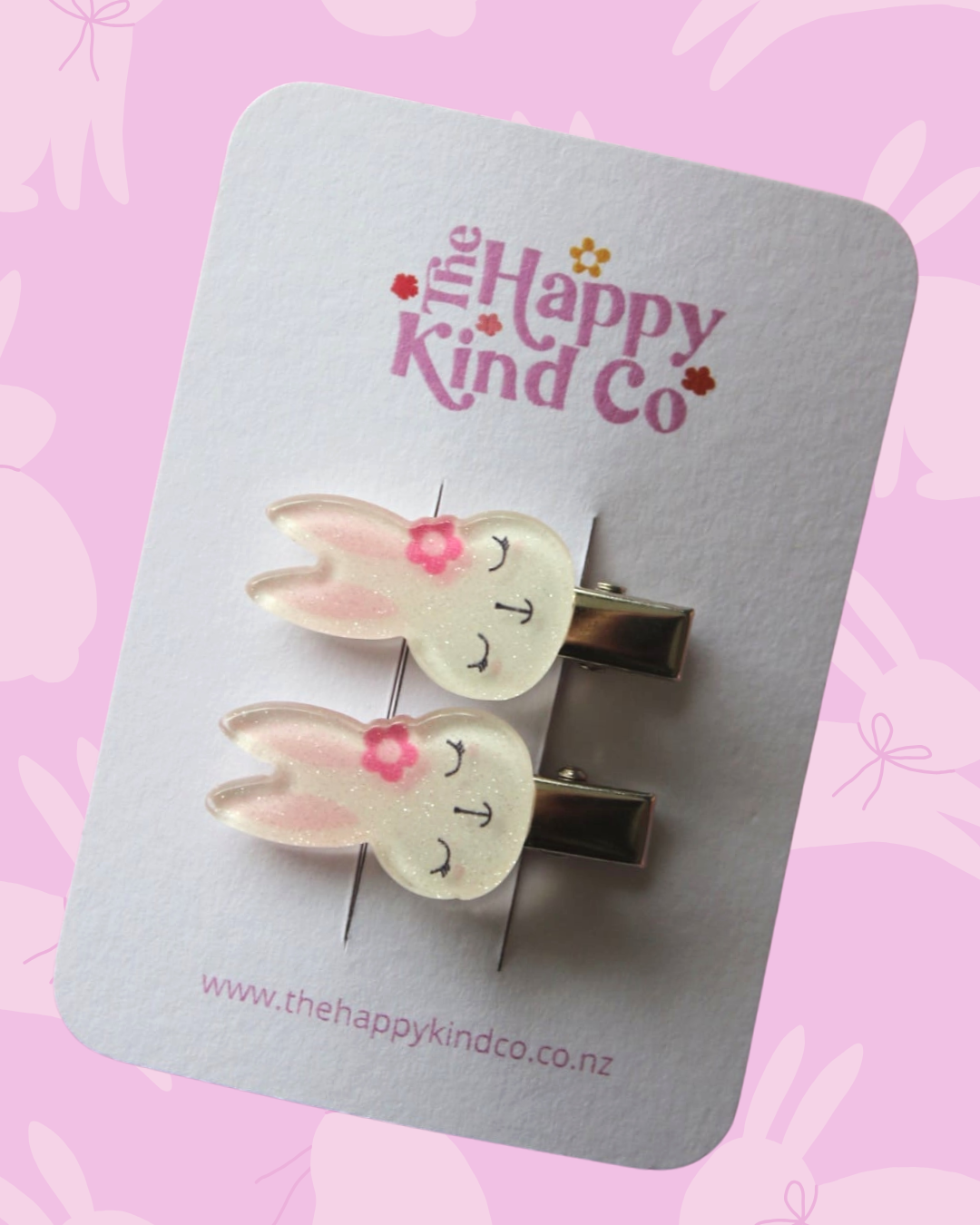 Sleepy Bunny Toddler Clips