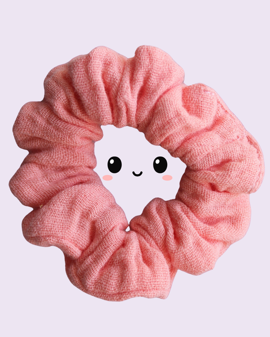 Peach Crush Toddler Scrunchie