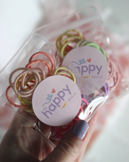 Pastel Party Mini Hairties