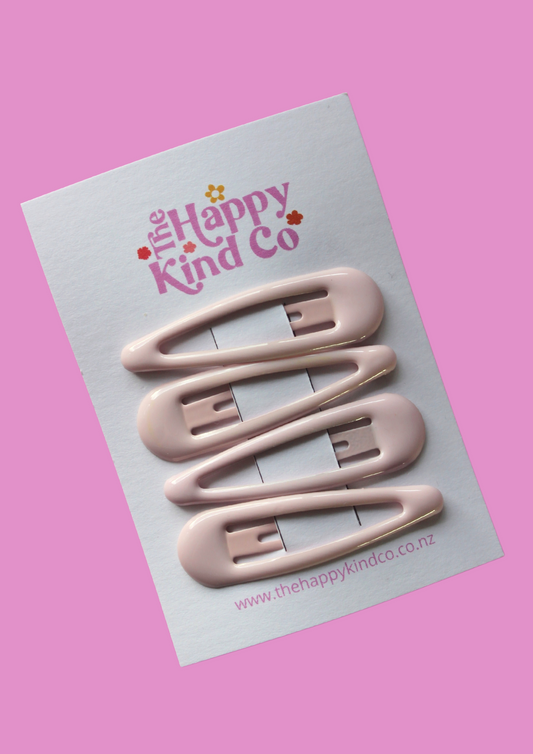 Baby Pink Jelly Combo Clips