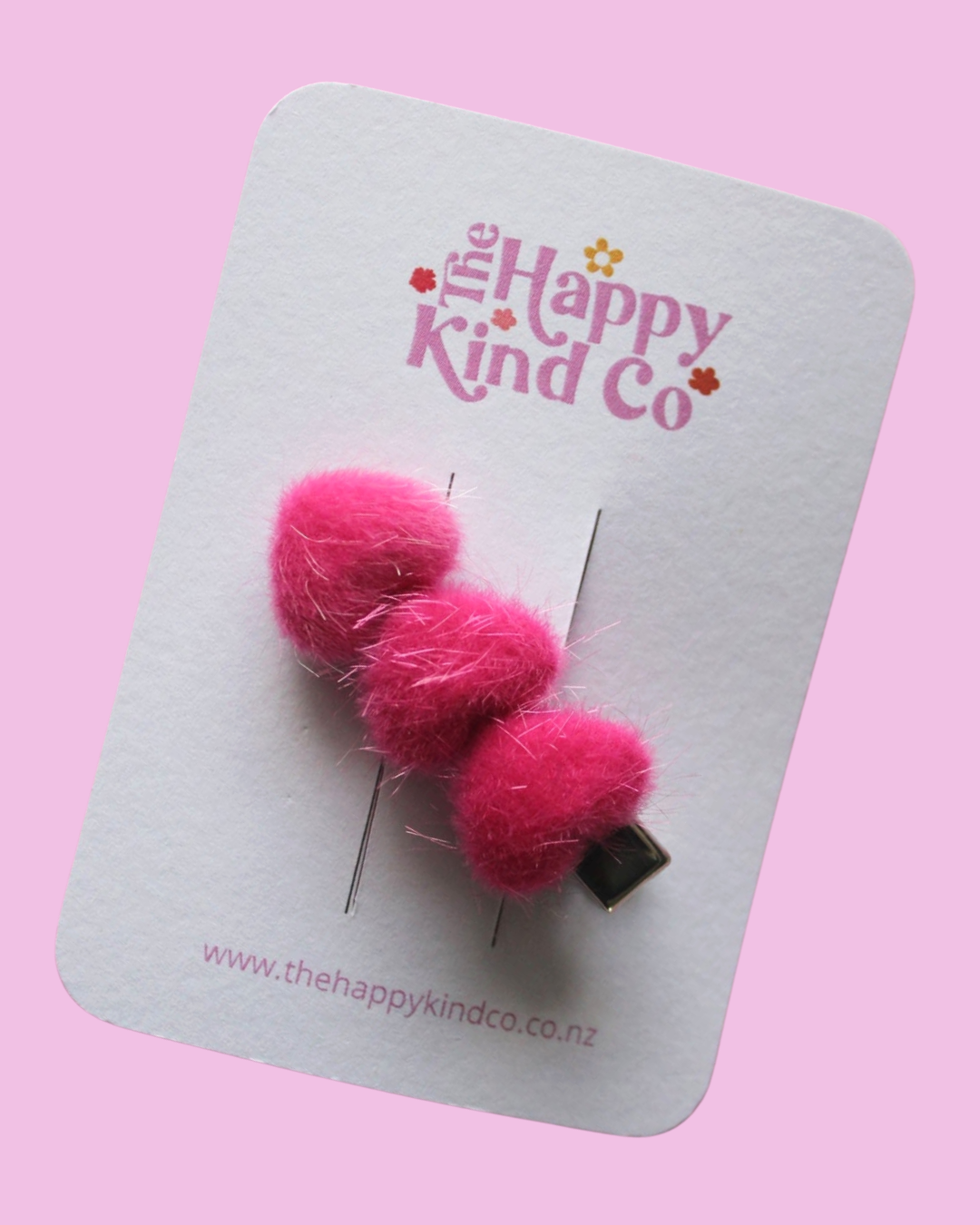 Love Fluffs Statement Clip Melon