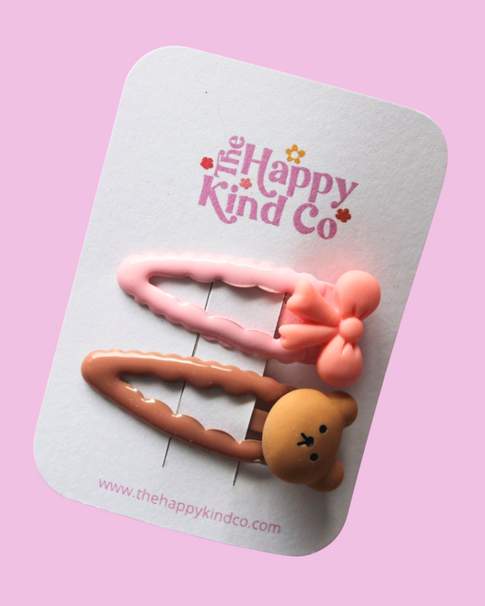 Bear Bow Clips
