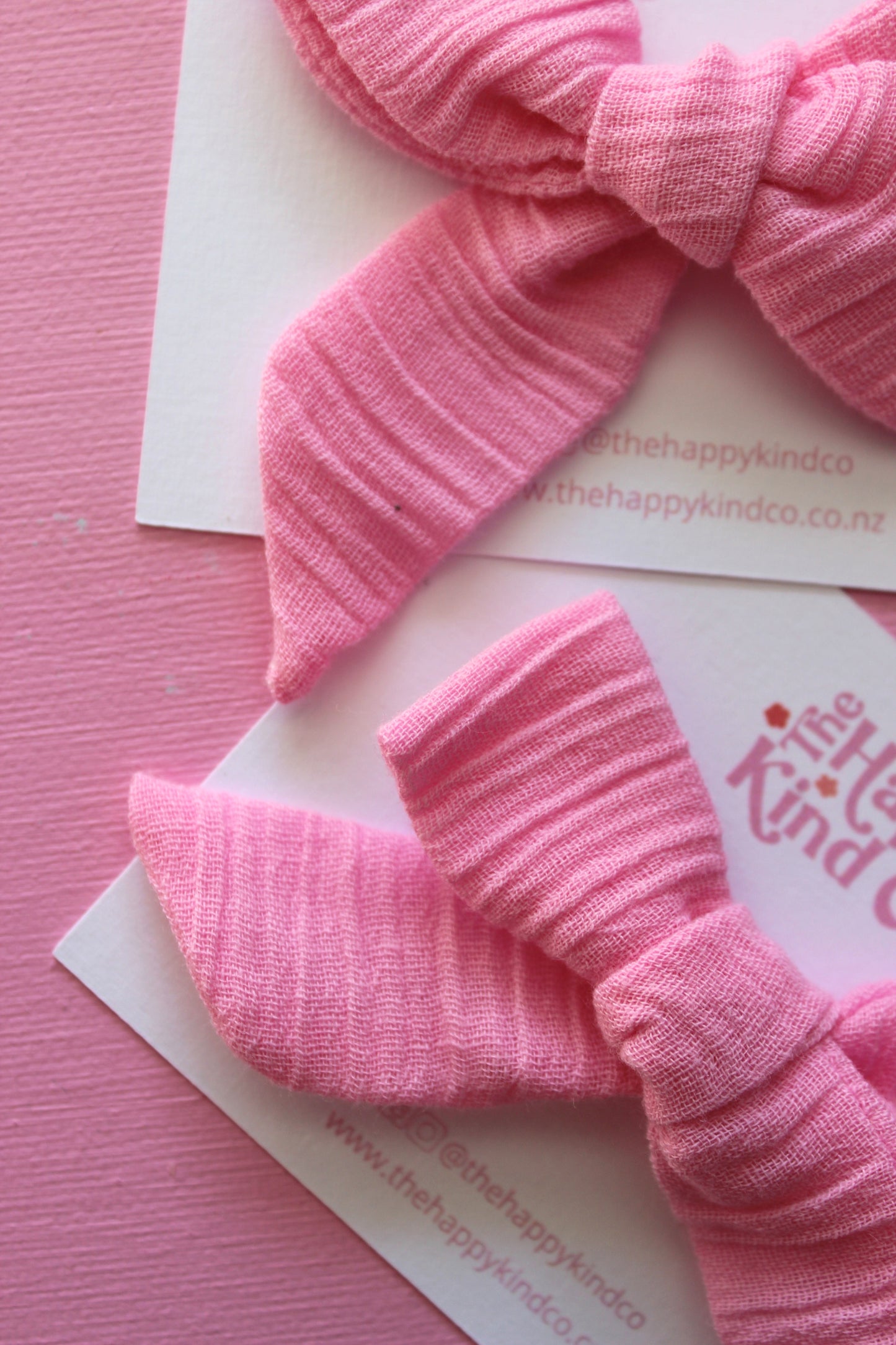 Candyfloss Cheesecloth Victoria Bow