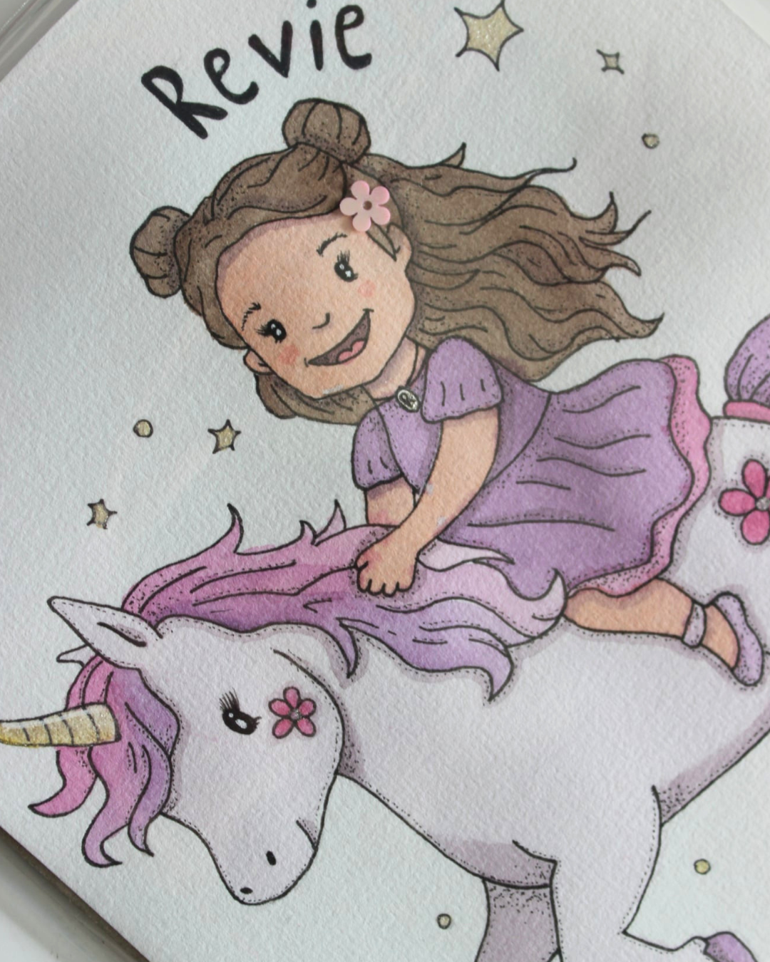 Unicorn Rider Portrait