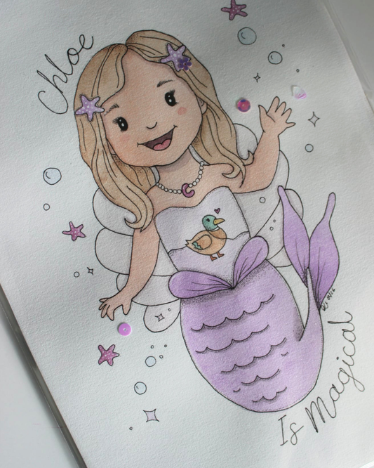 Mermaid Portrait