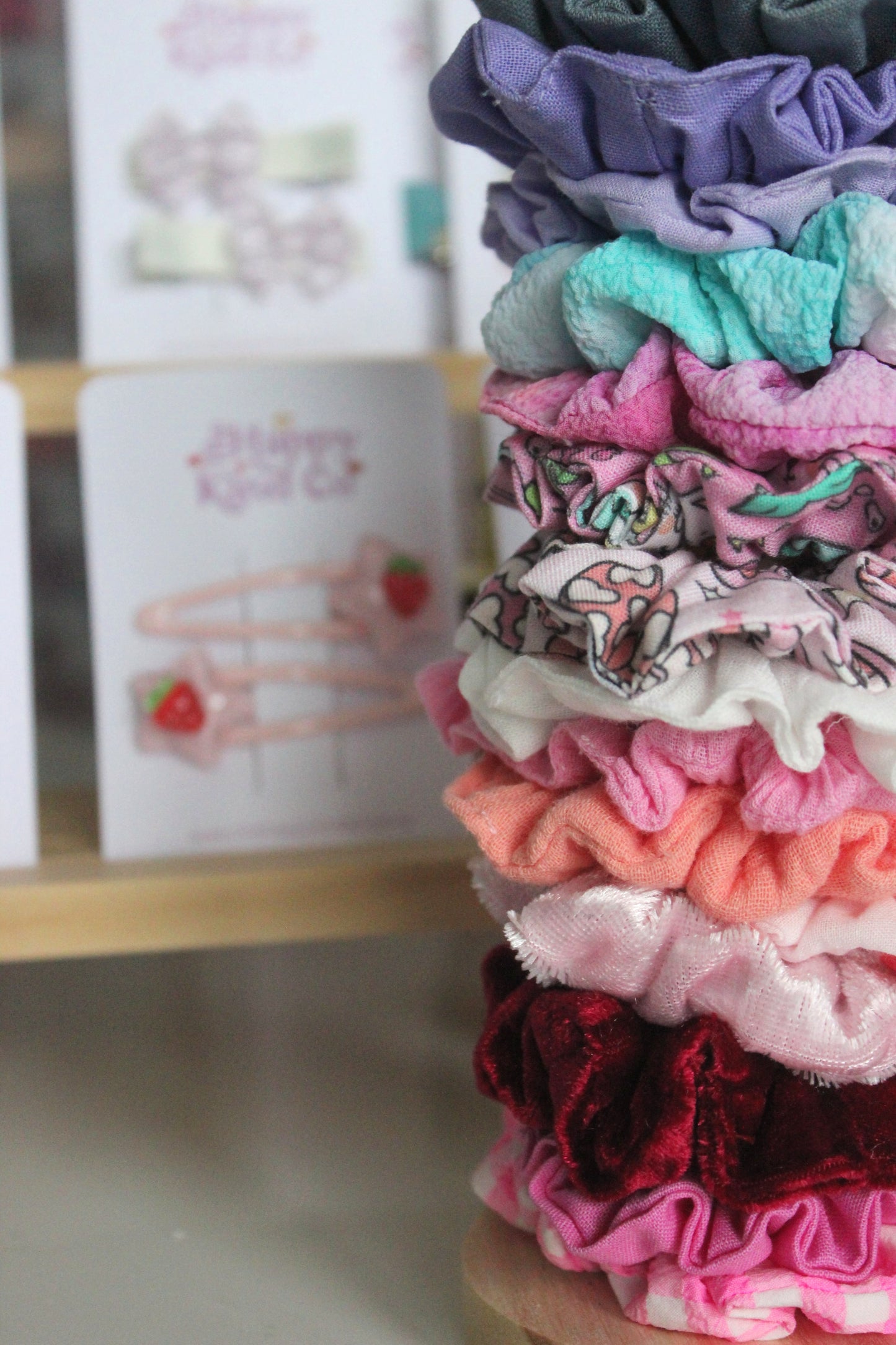 Bubblegum Tie Dye Toddler Scrunchie