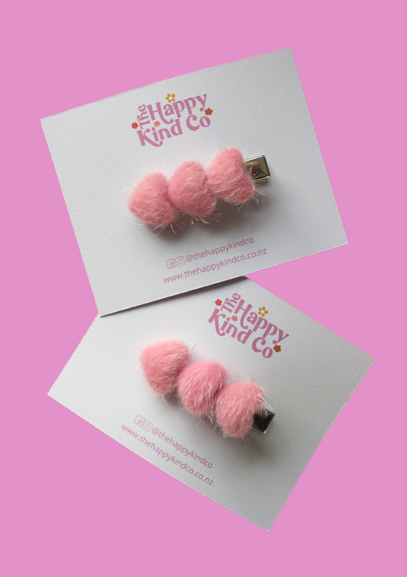 Love Fluffs Statement Clip Marshmallow