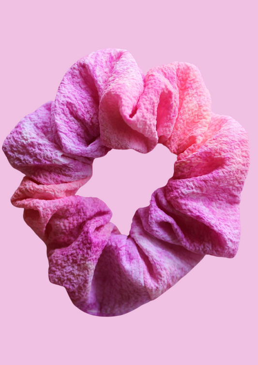 Summer Sunset Tie Dye Scrunchie