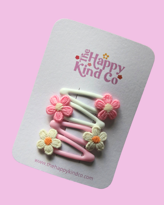 Sweet Daisy Mini Clips