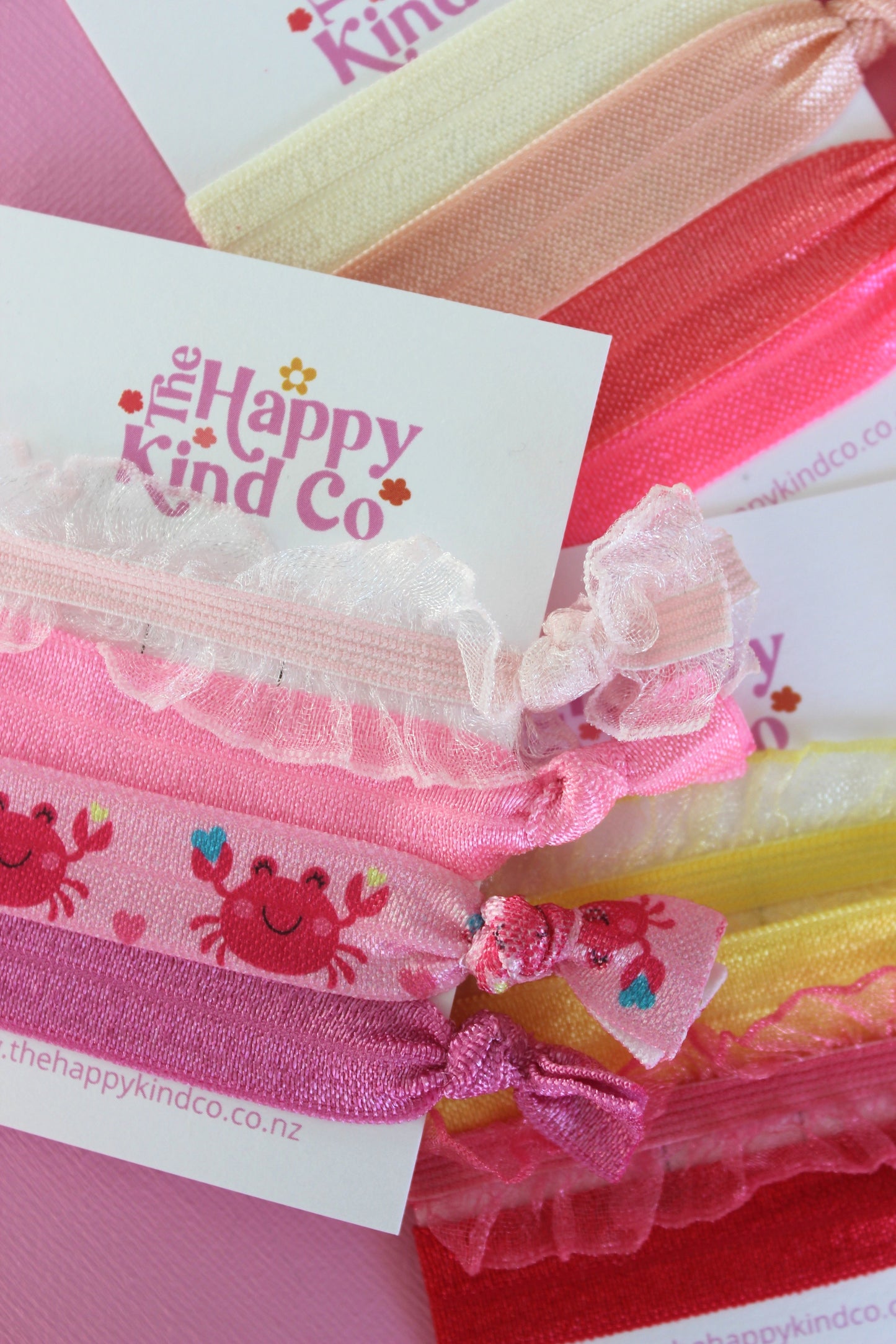 Sherbert Elastics 5 Pack
