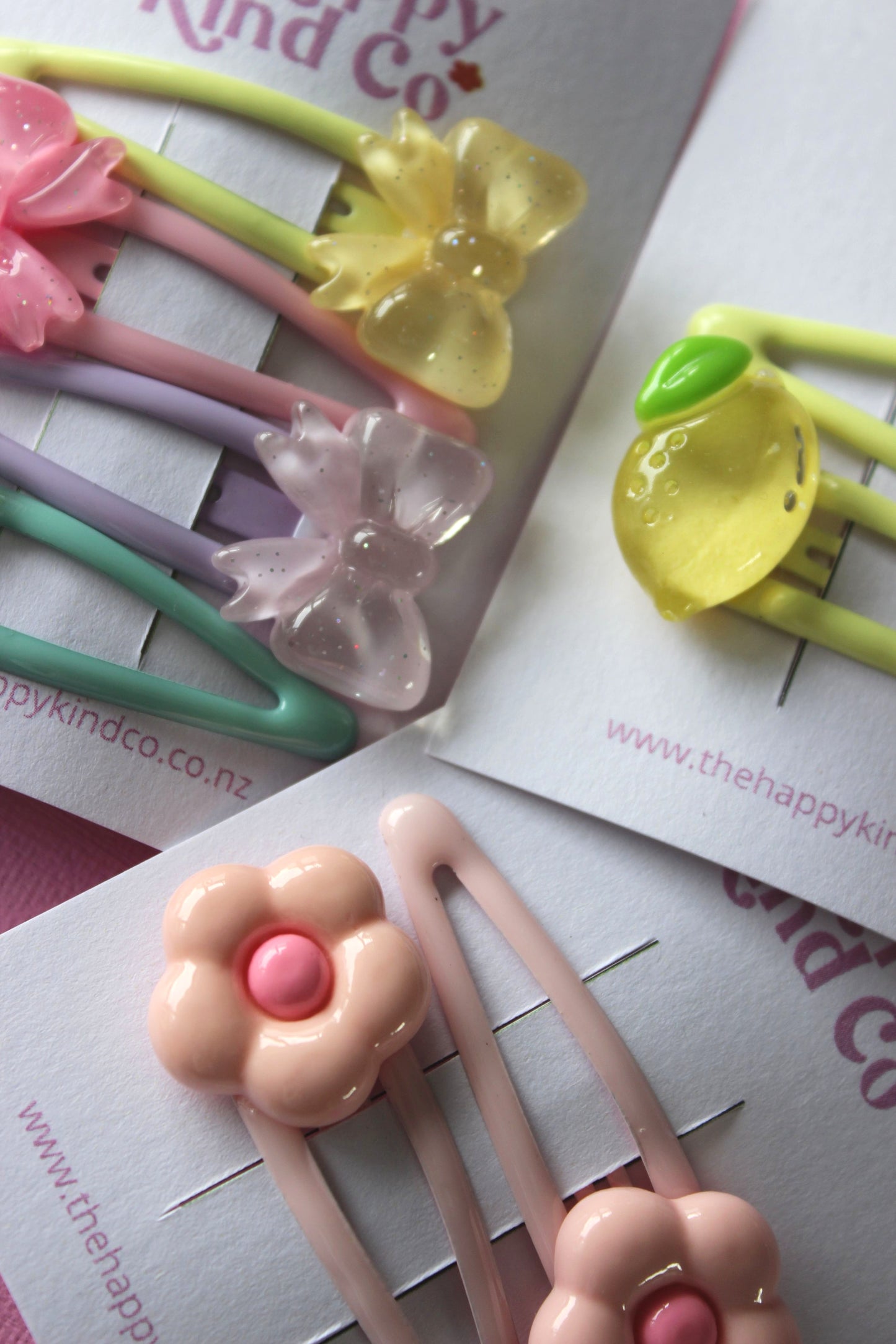Candy Flower Clips