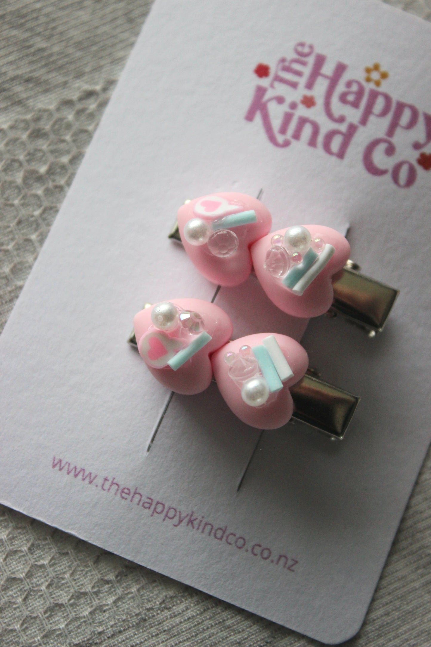 Heart Stopper Clips - Love Bubbles