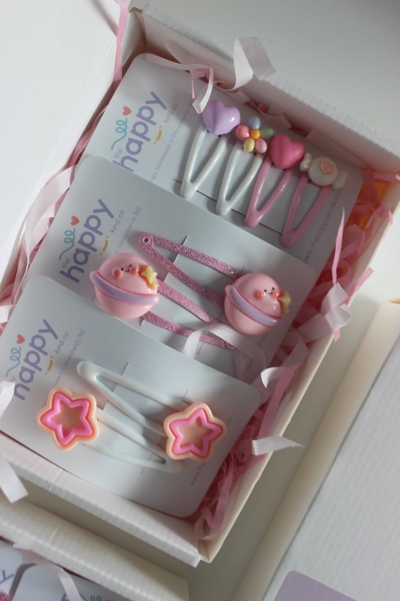 Rainbow Candy Mini Snap Clips