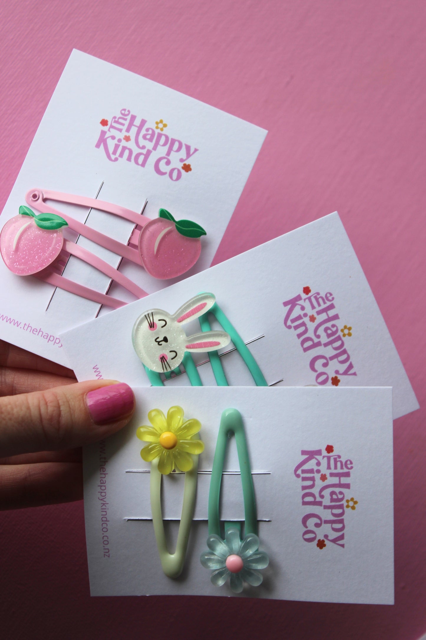 Feeling Peachy Clips 2 Pack