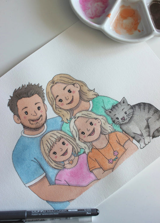 Family Portrait (A4)