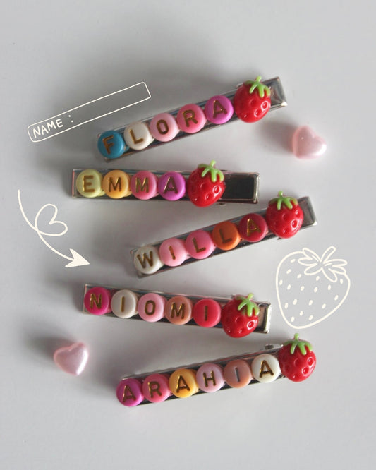Custom Berry Name Clips