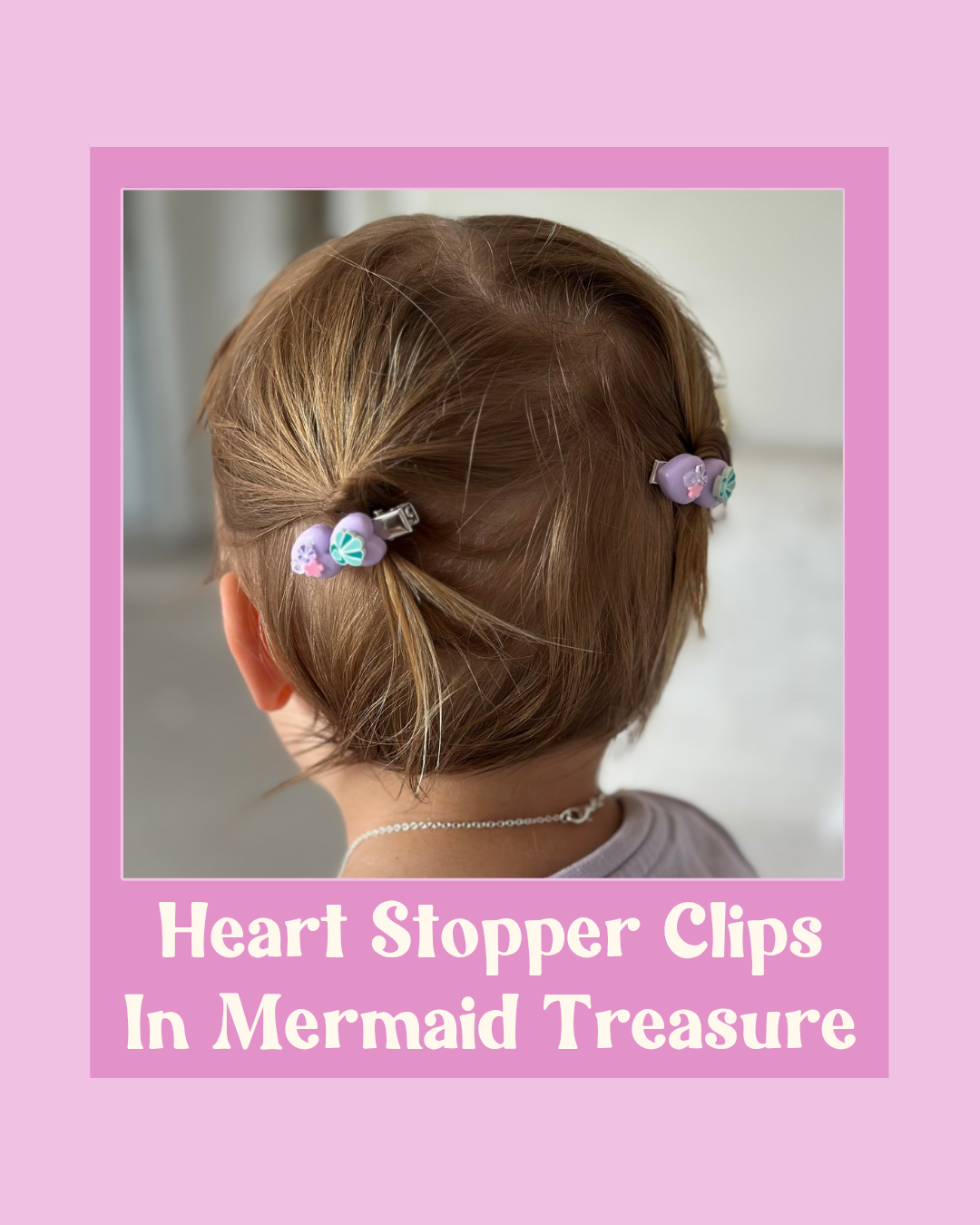 Heart Stopper Clips - Mermaid Treasure