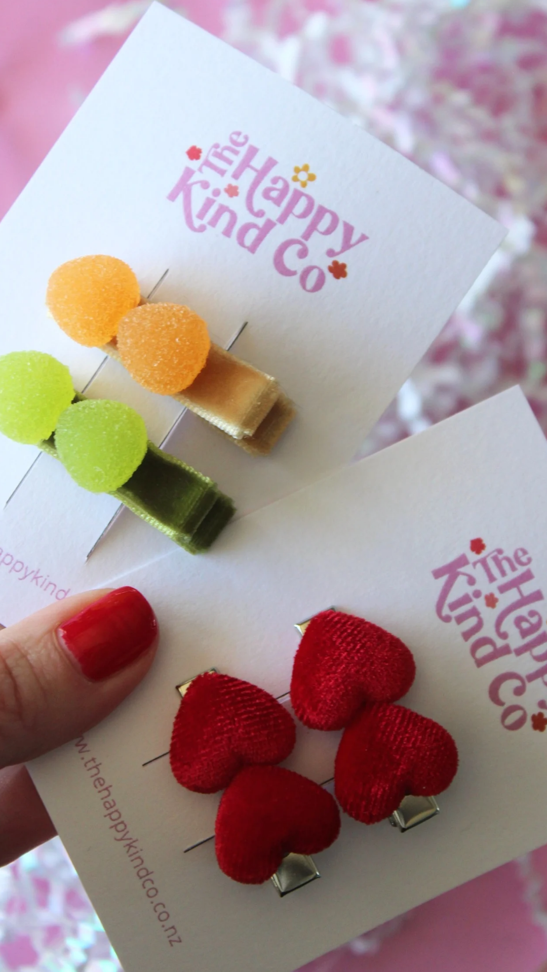 Gum Drop Clips - Xmas Jellies