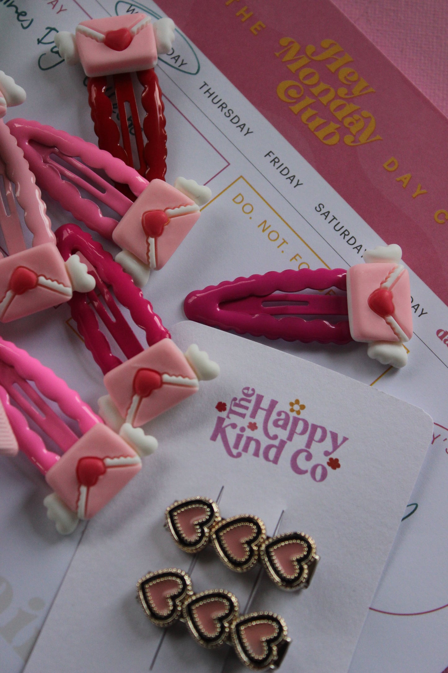 Triple Heart Stopper Clips - You're So Fancy
