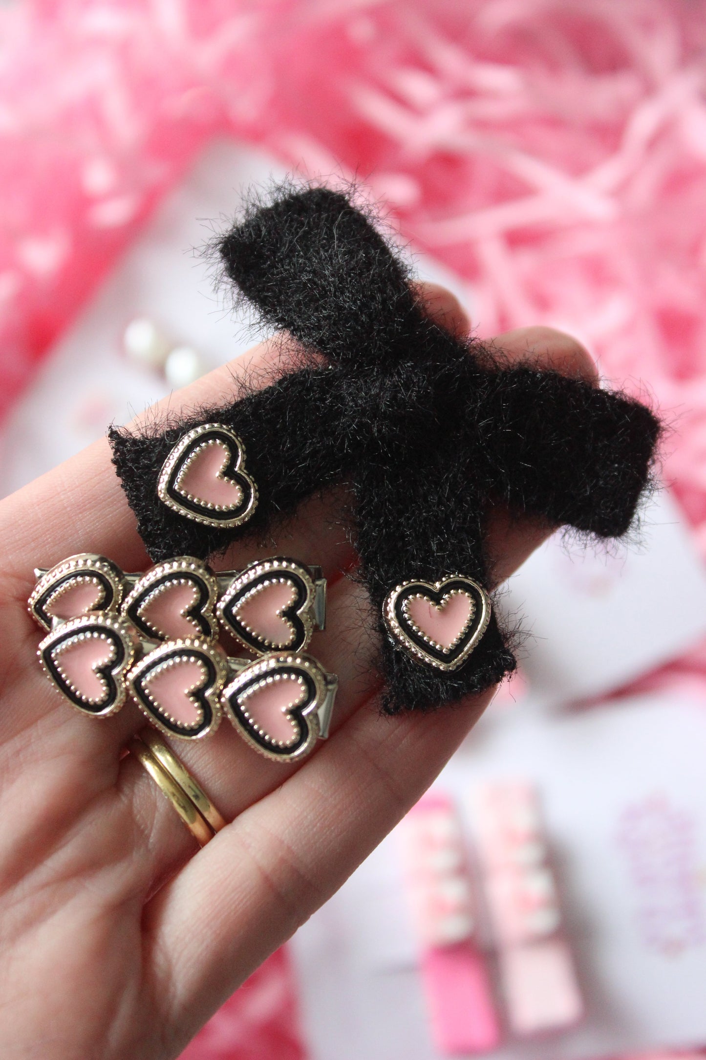 Triple Heart Stopper Clips - You're So Fancy