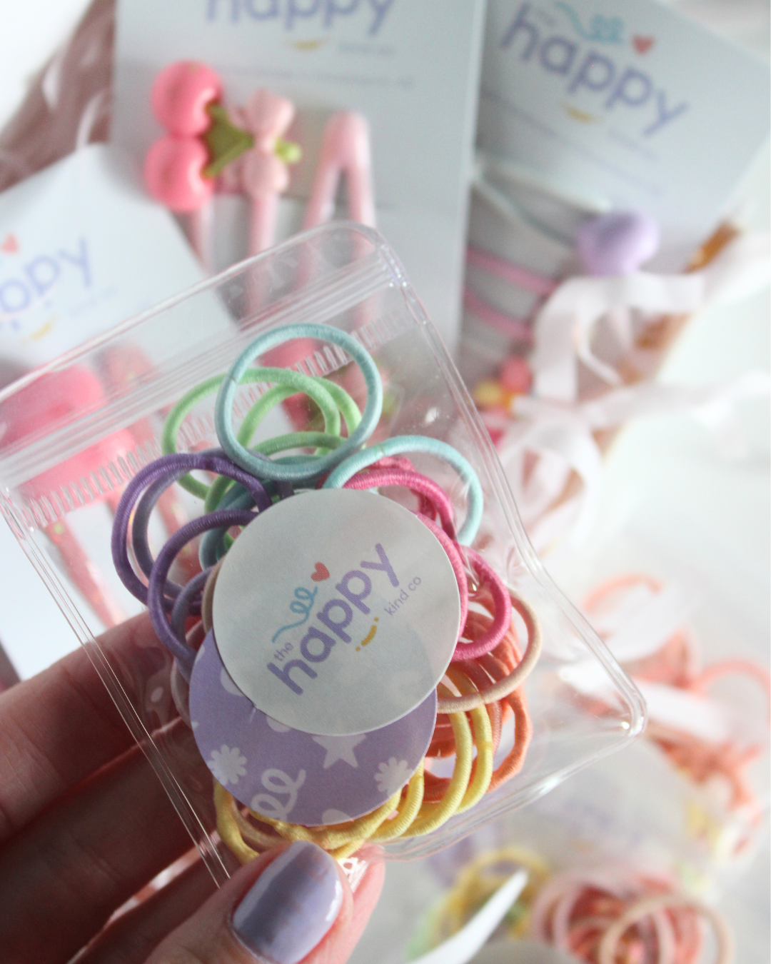 Pastel Party Mini Hairties