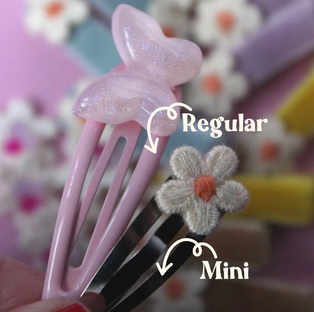 Mini Daisy Duo Clips
