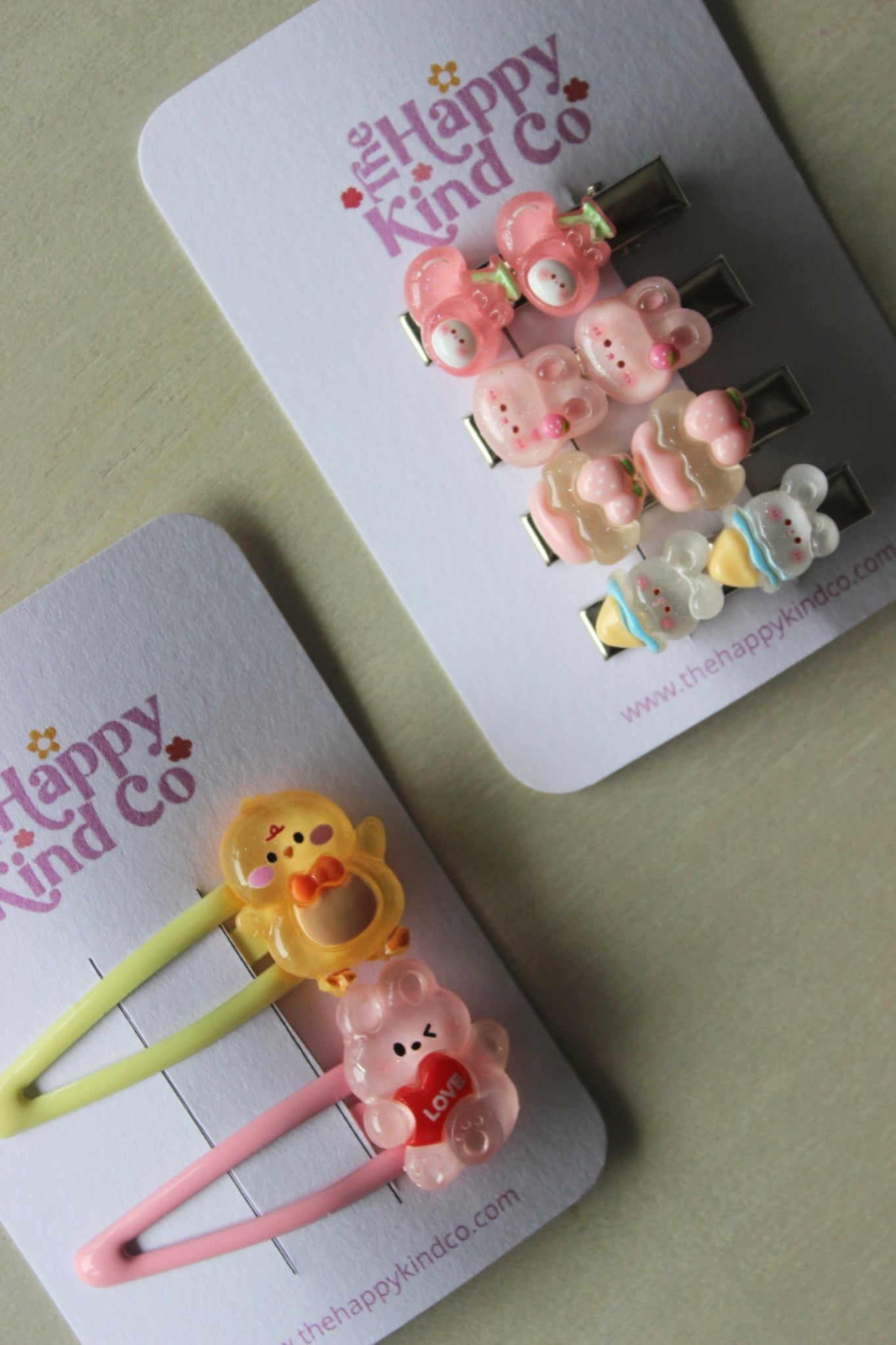 Toddler Clip Sampler Set - Kawaii Cuties