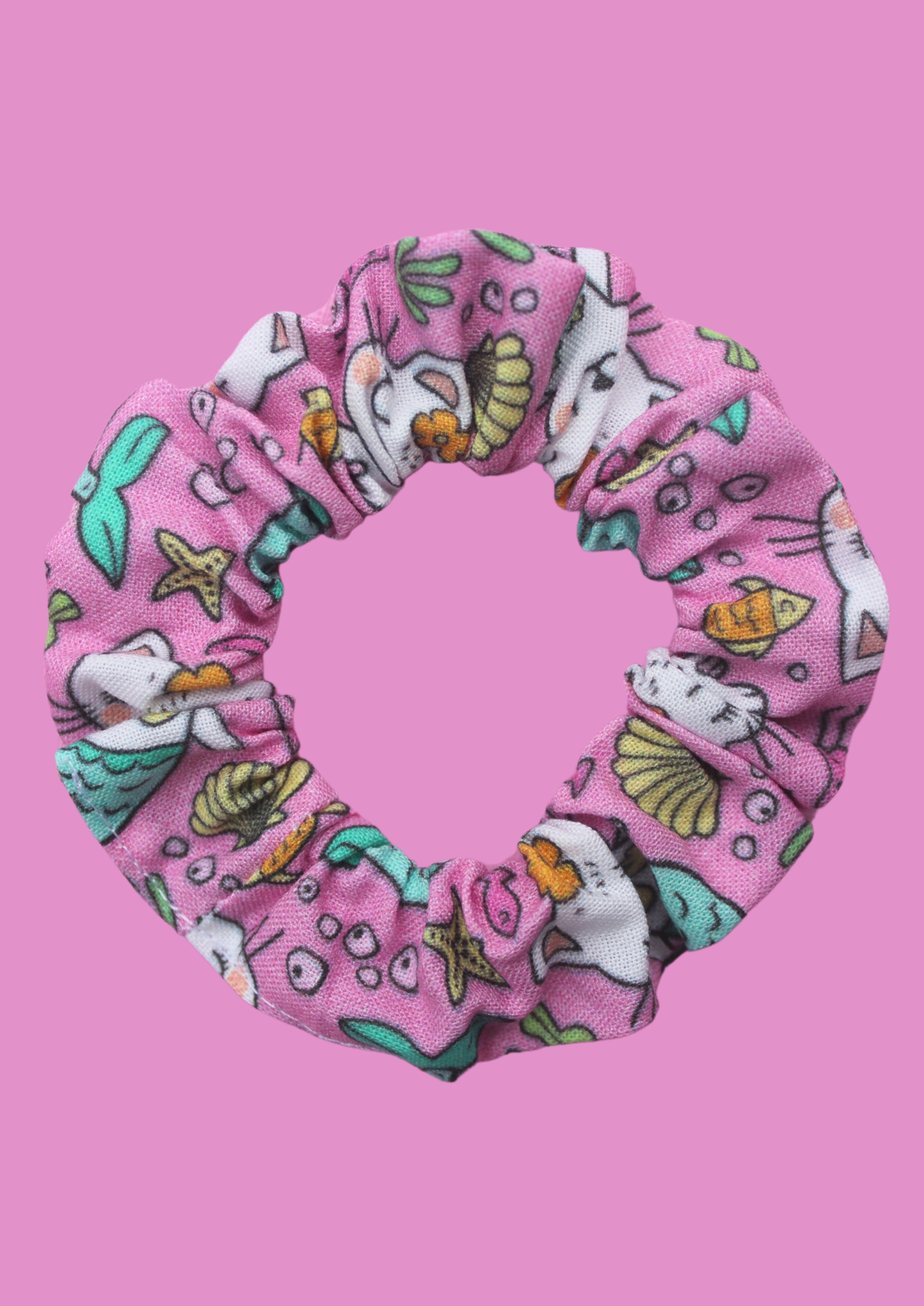 Deluxe Purrmaid Toddler Scrunchie